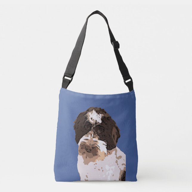LABRADOODLE CROSSBODY BAG (Front)