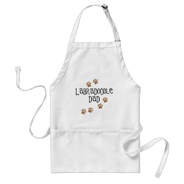 Labradoodle Dad Adult Apron (Front)