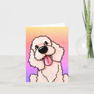 Labradoodle Dog Card