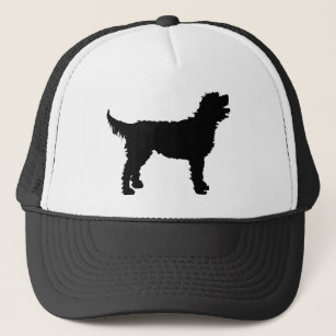 Labradoodle Dog (in black) Trucker Hat