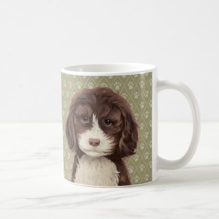 Labradoodle Dog Paintings / Labradoodle Love / Coffee Mug