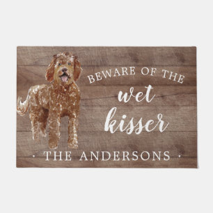 Labradoodle Dog Personalized Door Mat