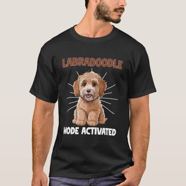 Labradoodle Dog T-Shirt (Front)