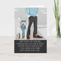 Labradoodle from the Dog Father's Day
