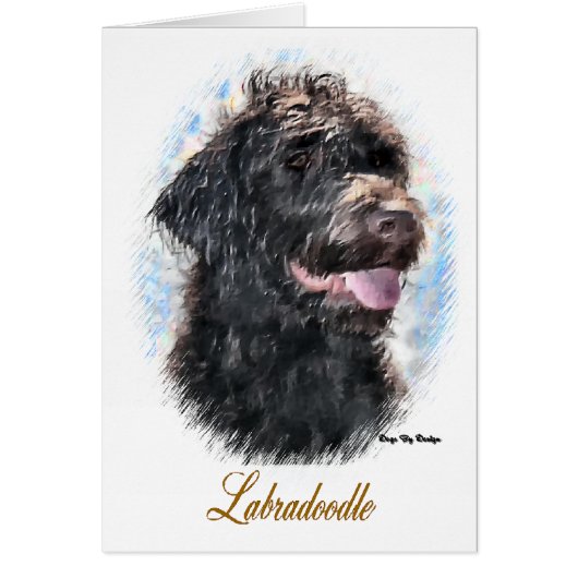 Labradoodle Gifts Cards (Front)