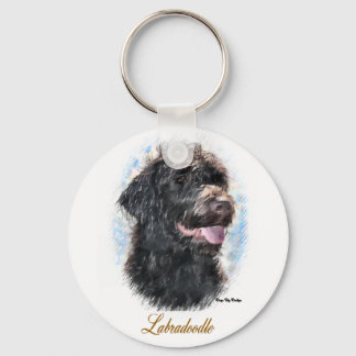 Labradoodle Gifts Keychain