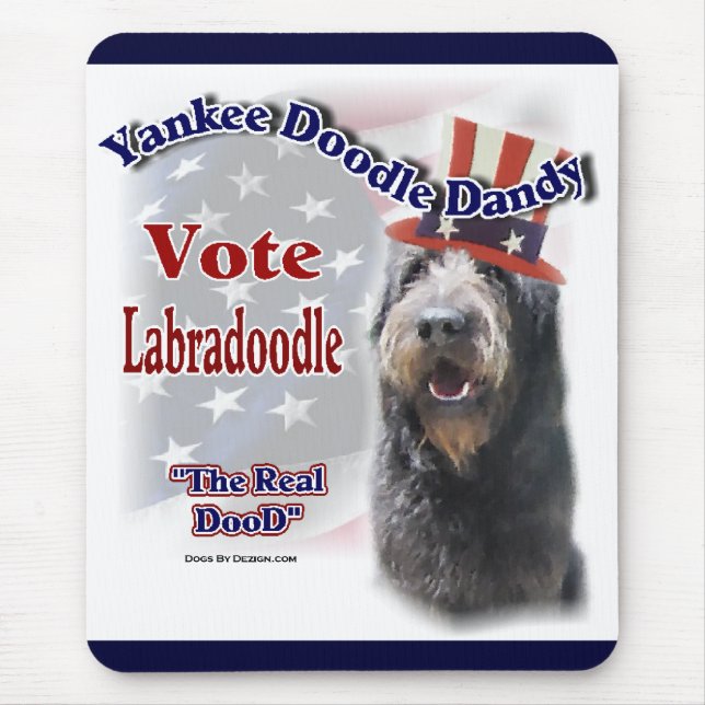 Labradoodle Gifts Mouse Pad (Front)