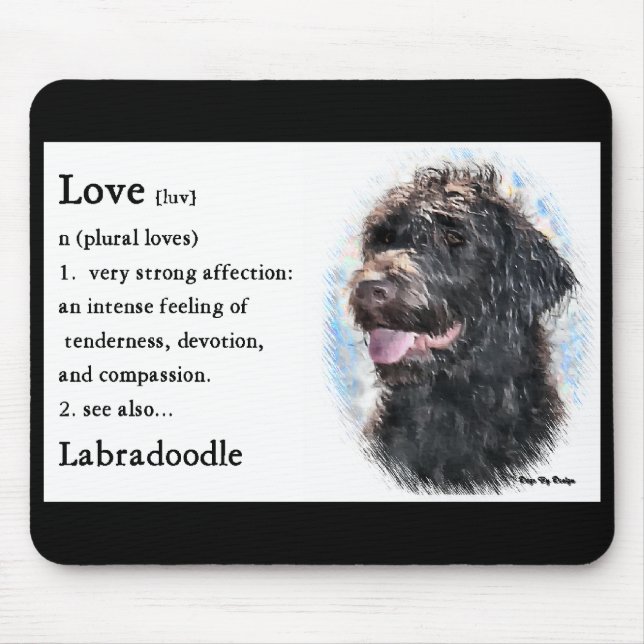 Labradoodle Gifts Mouse Pad (Front)