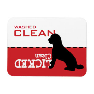 Labradoodle Goldendoodle Dishwasher Magnet Sign