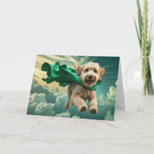 Labradoodle Greeting Card