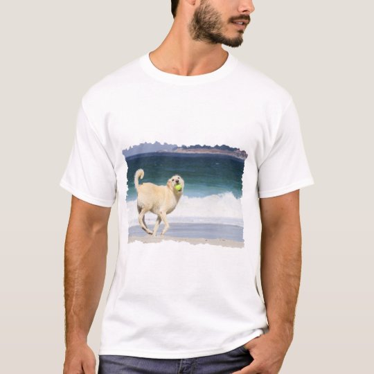 Labradoodle - Happy Day on the Beach T-Shirt