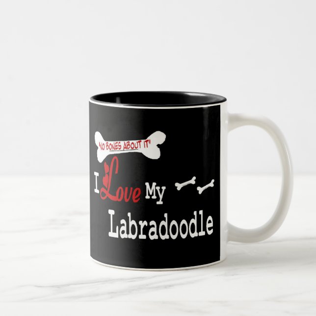 Labradoodle (I Love) Mug (Right)