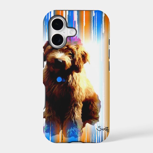Labradoodle Iphone Case (Back)