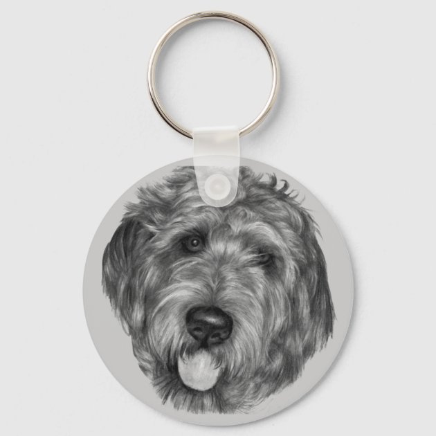 Labradoodle keychain sale