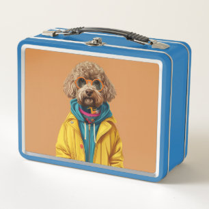 Labradoodle lunch box