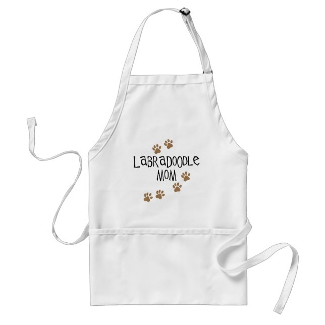 Labradoodle Mom Adult Apron (Front)