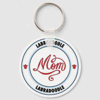 LABRADOODLE mom Keychain