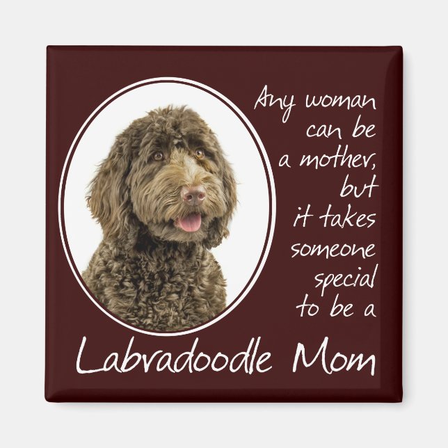 Labradoodle Mom Magnet (Front)