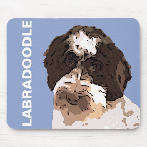 LABRADOODLE MOUSE PAD