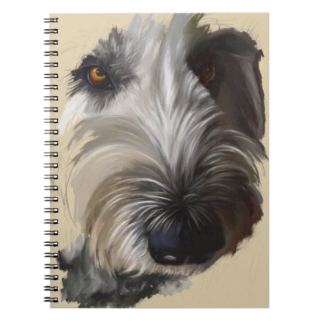 Labradoodle Notebook - Original Artwork (Front)
