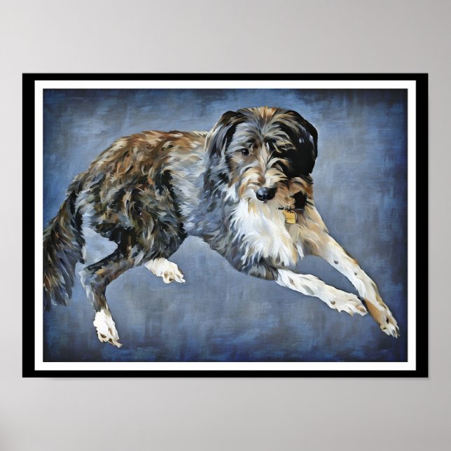  Labradoodle Print, Value Poster Paper (Matte) (Front)
