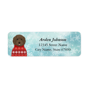 Labradoodle Return Address Labels