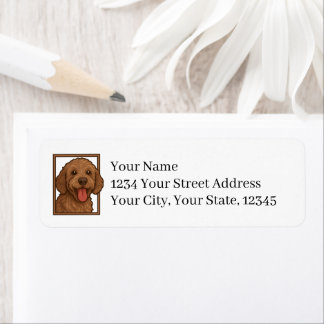Labradoodle Return Address Labels