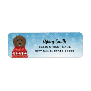 Labradoodle Return Address Labels