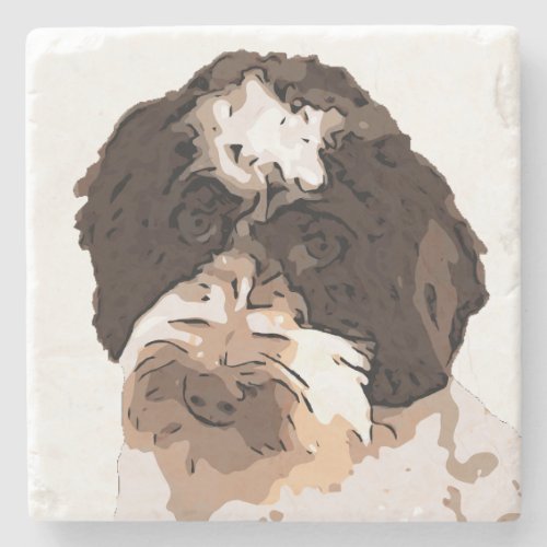 LABRADOODLE STONE COASTER