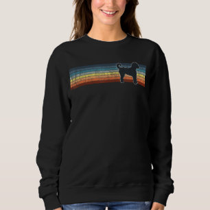 Labradoodle Vintage Pet Lover Dog Mom Dad Women Sweatshirt