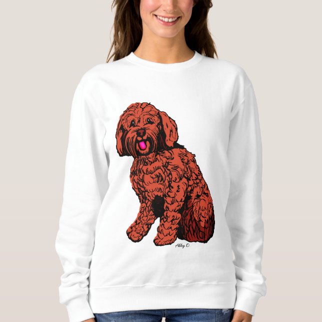 Labradoodle Women's Sweatshirt (Front)