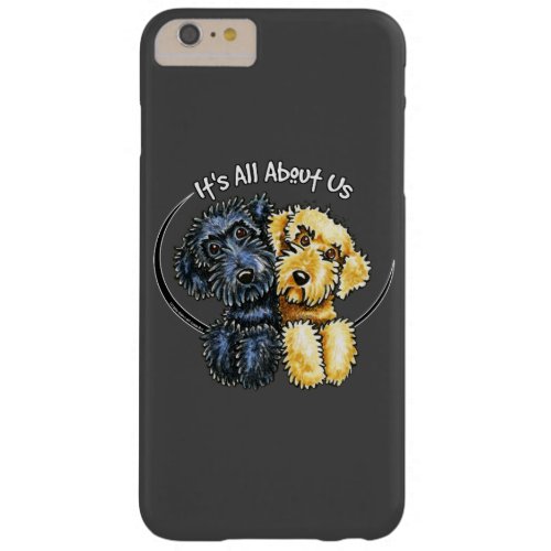 Labradoodles Black Yellow IAAU Off_Black Barely There iPhone 6 Plus Case