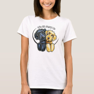 Labradoodles Black Yellow IAAU T-Shirt