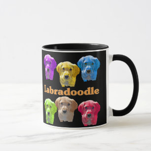 Labradoodles Pop Art Mug