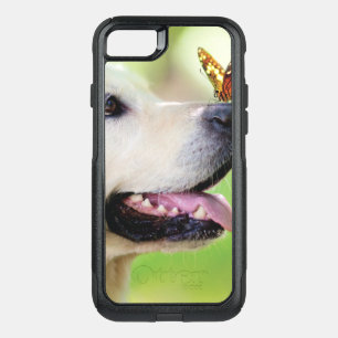 Labrador And Butterfly Throw Pillow OtterBox Commuter iPhone SE/8/7 Case
