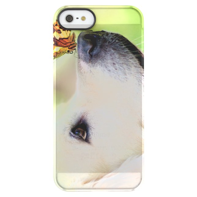 Labrador And Butterfly Throw Pillow Uncommon iPhone Case (Back)