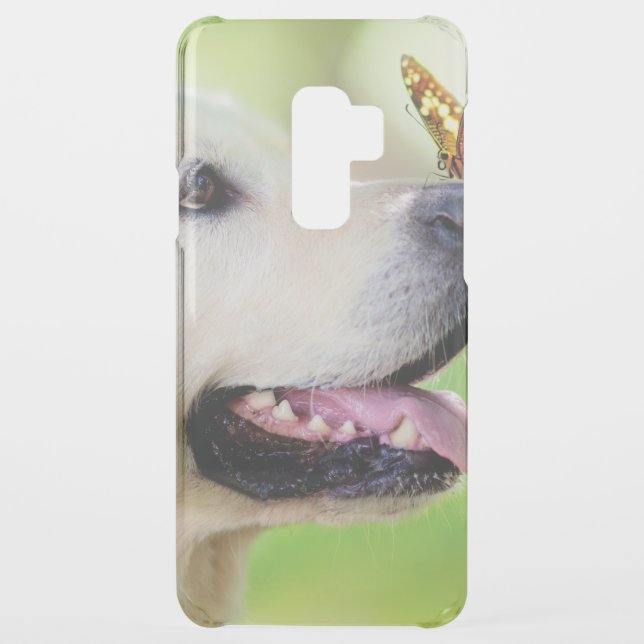 Labrador And Butterfly Throw Pillow Uncommon Samsung Galaxy Case (Back)