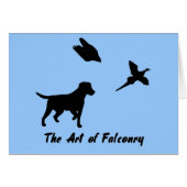 Labrador and Falconry (Front Horizontal)
