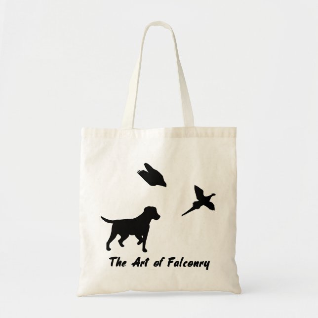 Labrador and Falconry Tote Bag (Front)