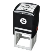Labrador and Mountain Outline Return Address Self-inking Stamp (Product)