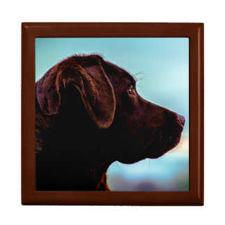Labrador at Dusk Keepsake Box