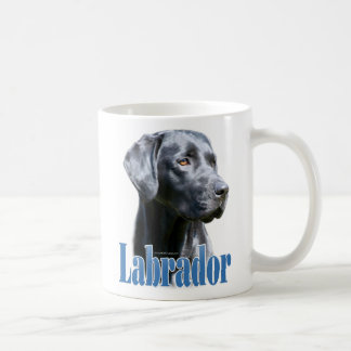 Labrador (black) Name Coffee Mug