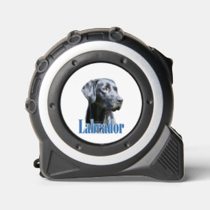 Labrador (black) Name Tape Measure