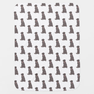 Labrador (Chocolate Brown) Baby Blanket