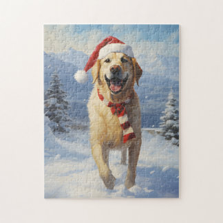 Labrador Christmas Jigsaw Puzzle