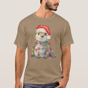 labrador christmas light christmas puppy christmas T-Shirt