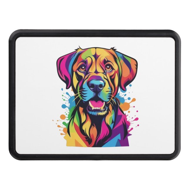 Labrador Classic T-Shirt (1) Hitch Cover (Front)