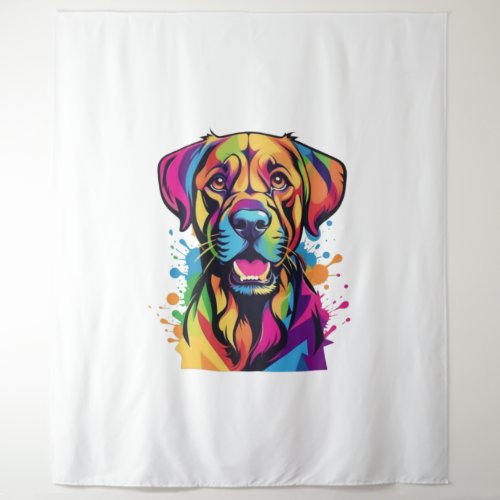 Labrador Classic T_Shirt 1 Tapestry