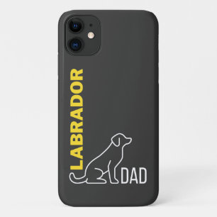 Labrador Dad, Dog Dad Gift, Labrador Retriever Dog iPhone 11 Case