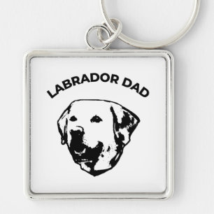 Labrador Dad Keychain